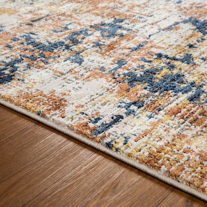 Oriental Weavers Astro Abstract Distressed Woven Rugs in Multi 4153