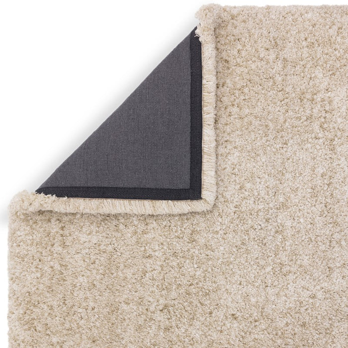 Asiatic Barnaby Soft Plain Shaggy Rugs in Sand Beige