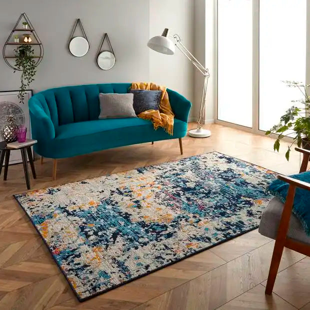 Gilbert 531 B Abstract Rugs in Multi