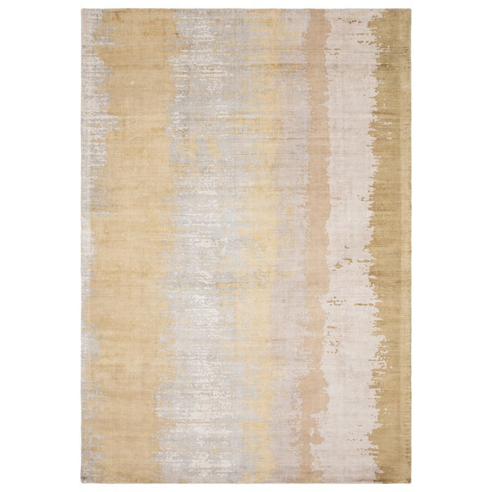Juno Abstract Rugs in Citrine Yellow