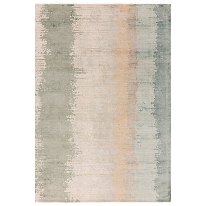 Juno Abstract Rugs in Verdant Green