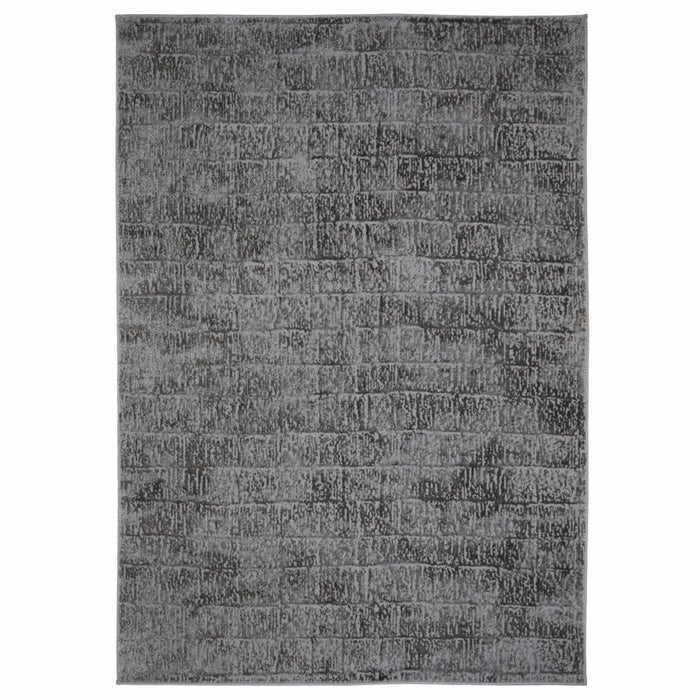 Manhattan 709 E Rugs in Distressed Modern Grey