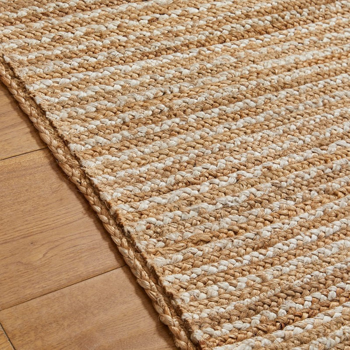 Oriental Weavers Naturals Stripes Jute & Cotton Flatweave Rug