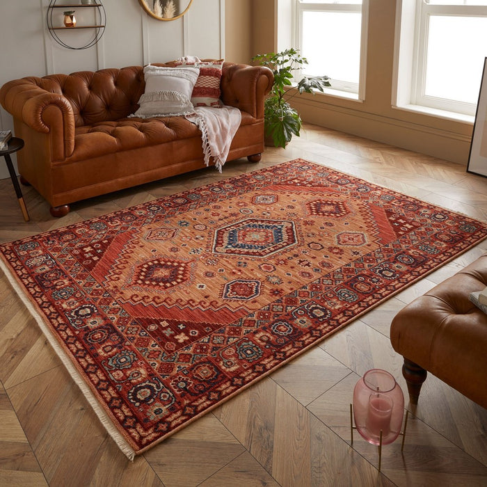 Oriental Weavers Nomad 4150 V Traditional Rugs in Multi