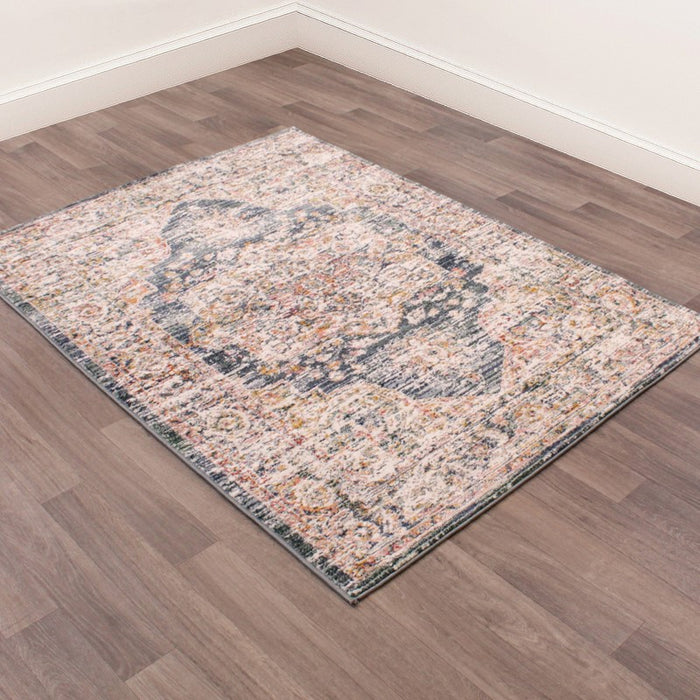 Nova 9207 Traditional Rugs in Blue