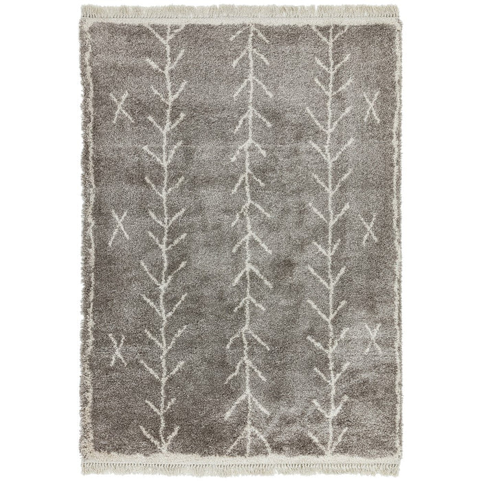 Rocco Tribal Boho Moroccan Rugs RC11 in Grey