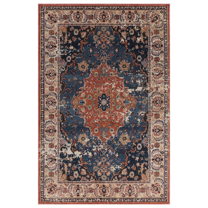Zola Heris Traditional Persian Rugs in Blue