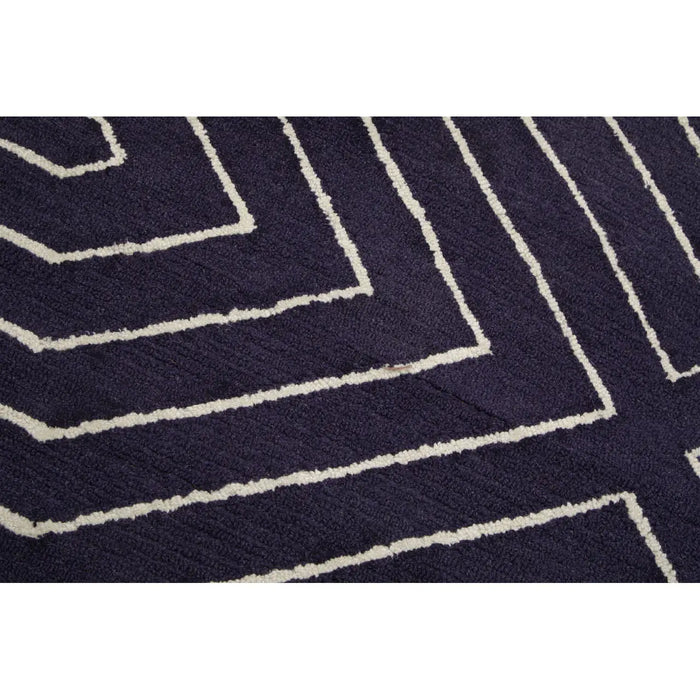 Amiens Blue And White Rug