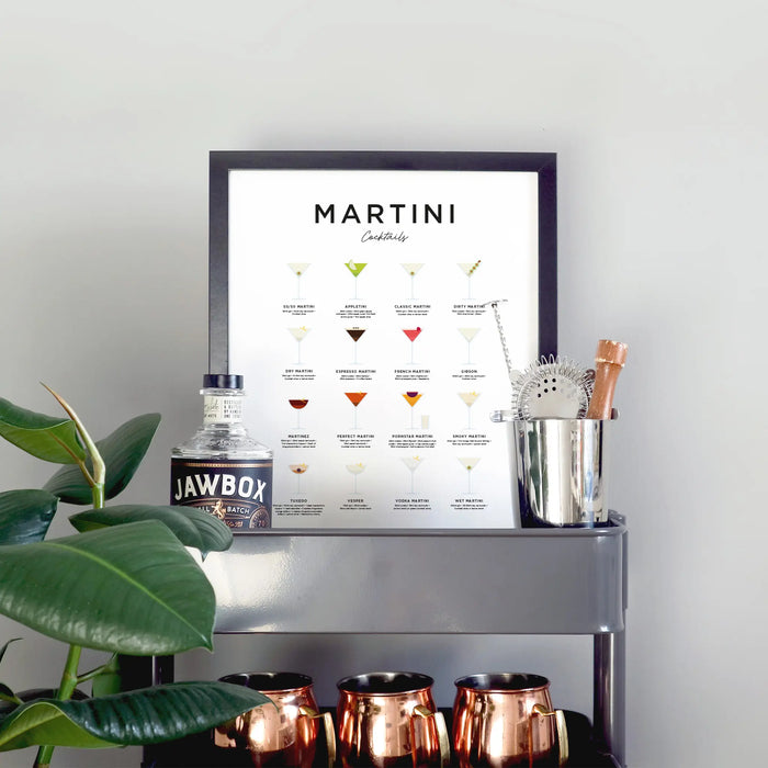 Martini Cocktails Print
