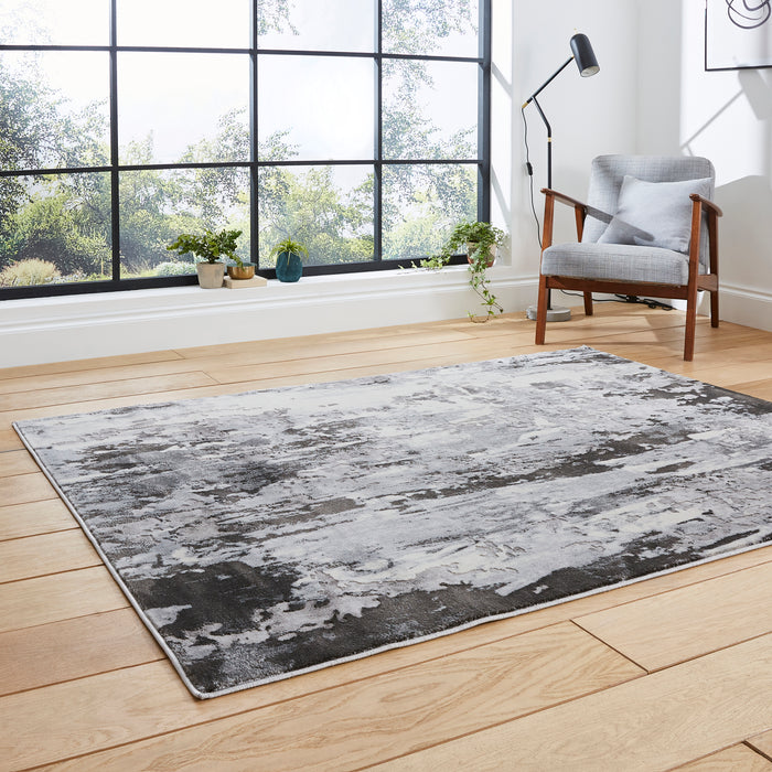 Apollo GR580 Grey Modern Abstract Rug