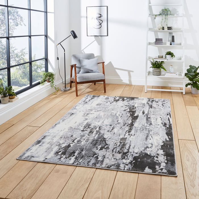 Apollo GR580 Grey Modern Abstract Rug