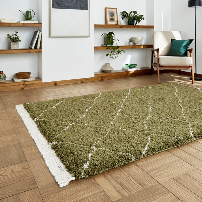 Boho 5413 Green Rugs