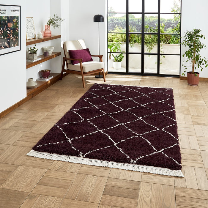 Boho 5413 Purple Rugs