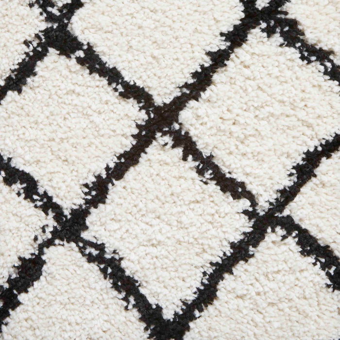 Boho 7043 White/Black Rugs