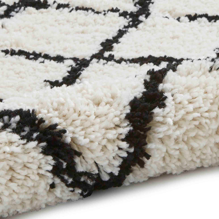 Boho 7043 White/Black Rugs