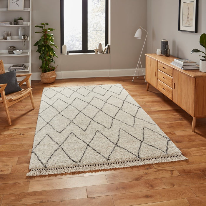 Boho 8280 Cream/Grey Rugs