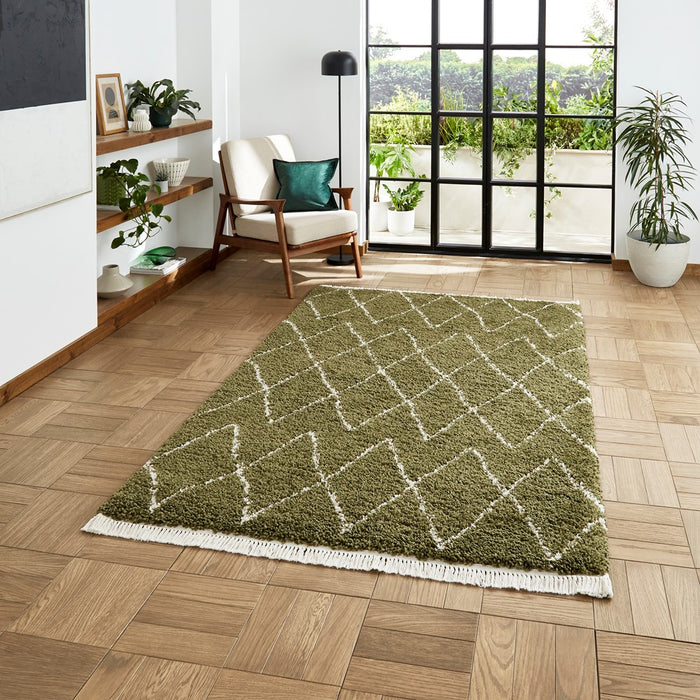 Boho 8280 Green Rugs