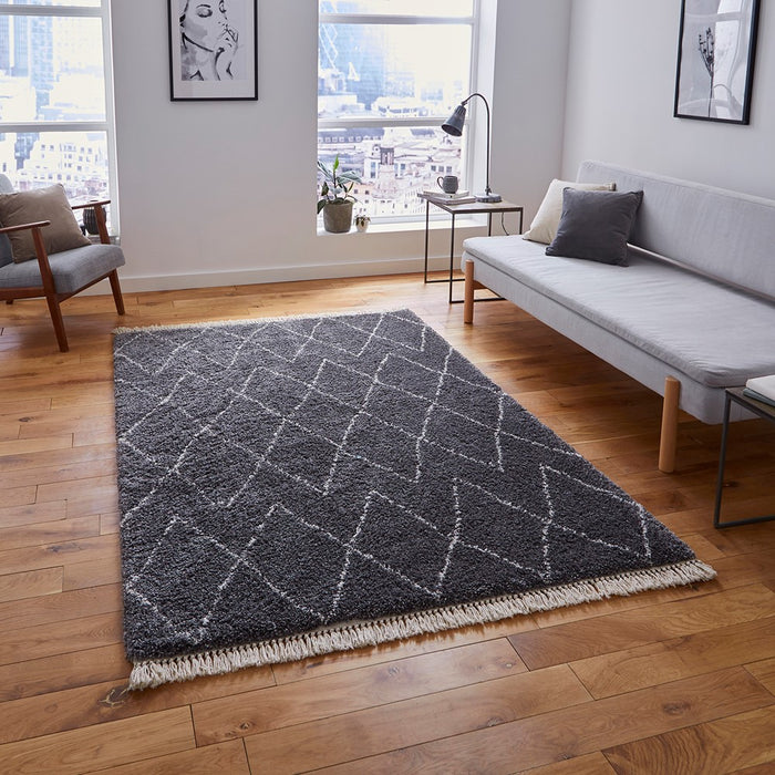 Boho 8280 Grey Rugs