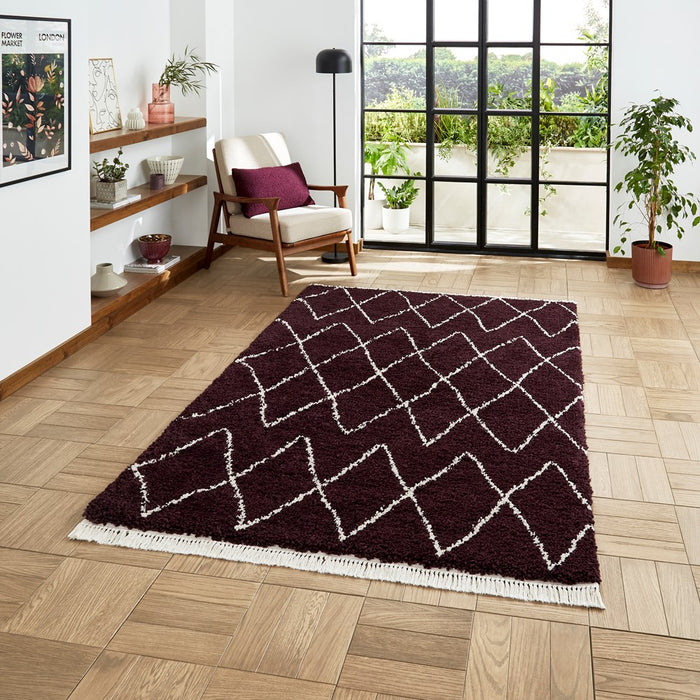 Boho 8280 Purple Rugs