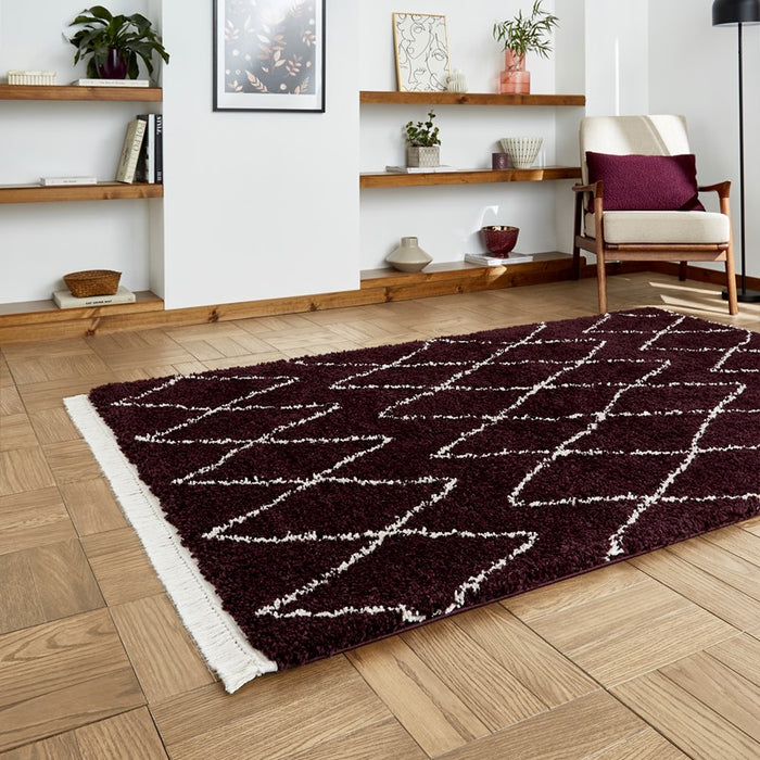 Boho 8280 Purple Rugs