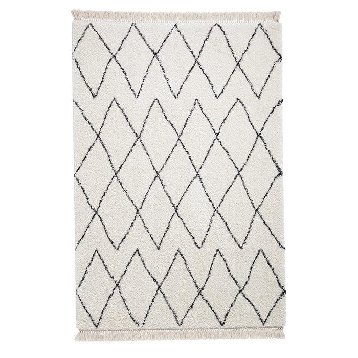 Boho 8280 White/Black Rugs