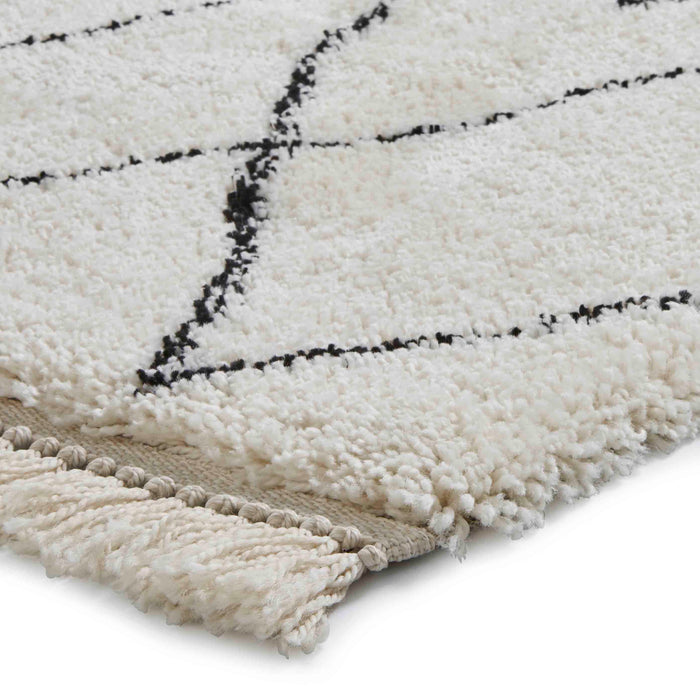 Boho 8280 White/Black Rugs