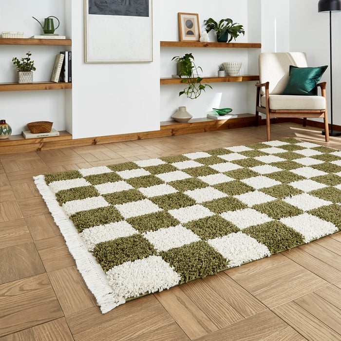 Boho 9433 Green Rugs