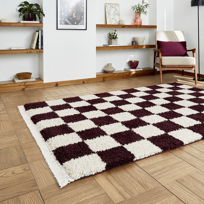 Boho 9433 Purple Rugs