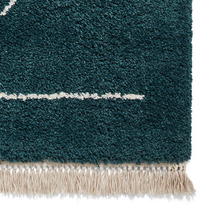 Boho A474 Dark Green Rugs