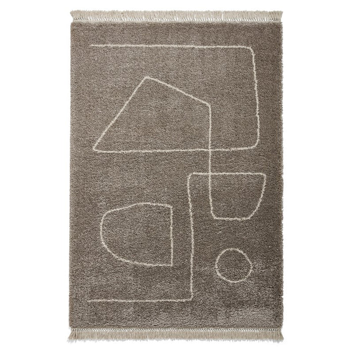 Boho A474 Grey/Cream Rugs