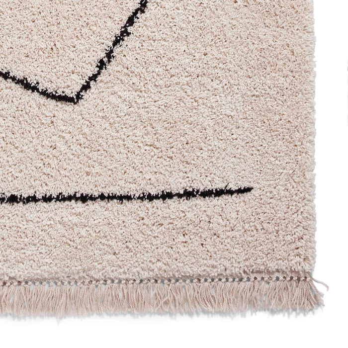 Boho A474 White/Black Rugs