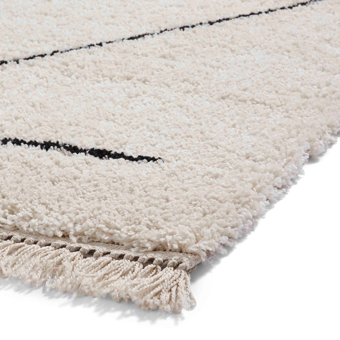 Boho A474 White/Black Rugs