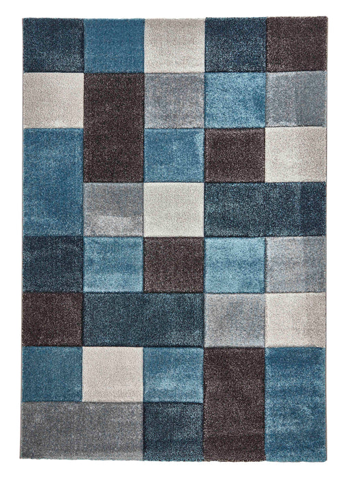 Brooklyn 646 Blue/ Grey Rugs