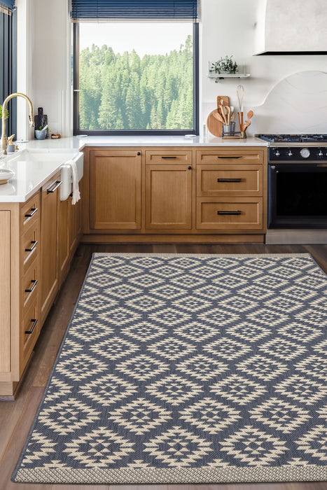 County Genesis Navy Rugs