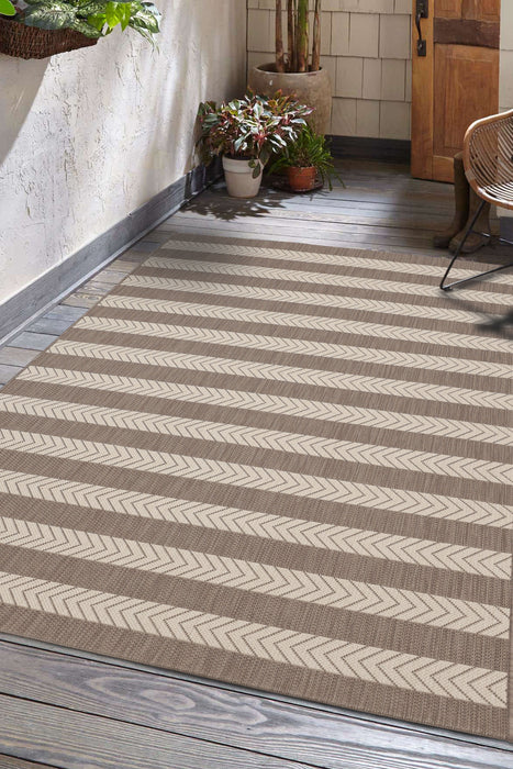 County Stripe Natural Rugs