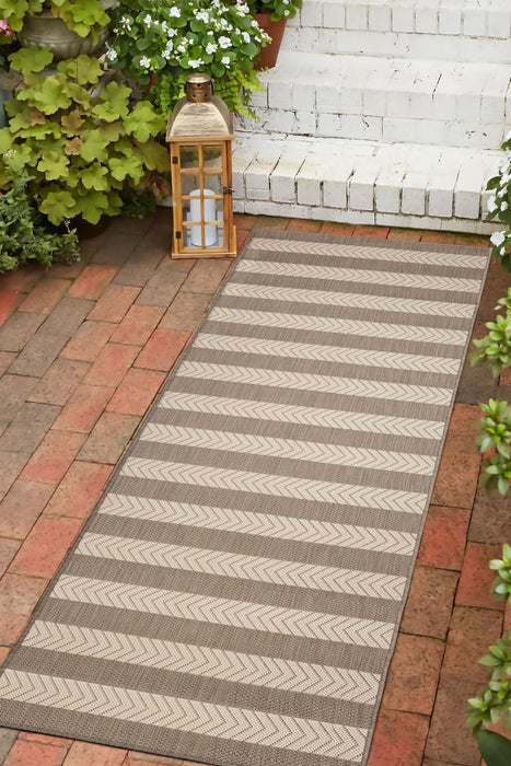 County Stripe Natural Rugs