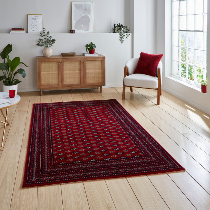 Dubai 62096 Red Rugs