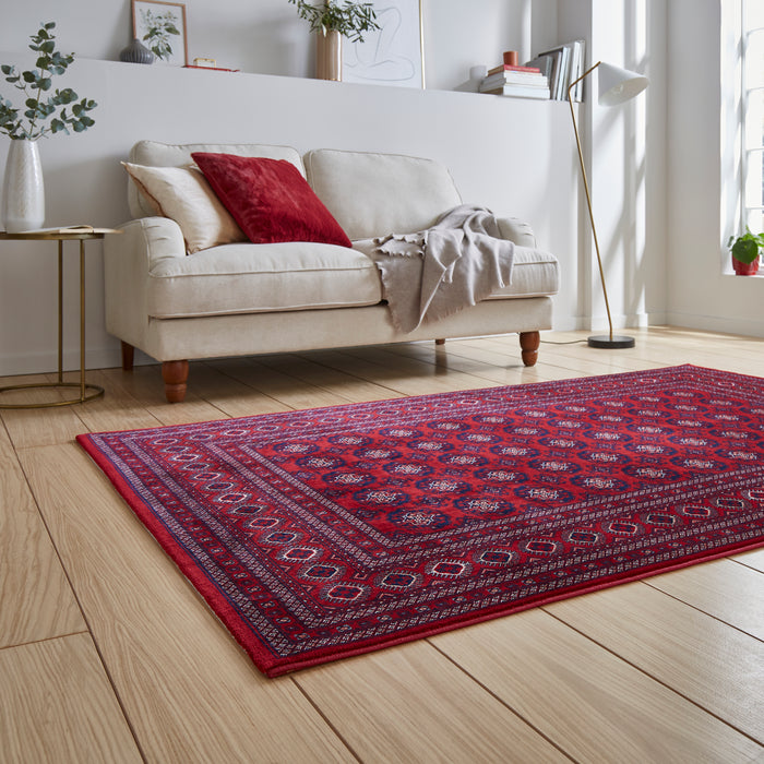 Dubai 62098 Red Rugs