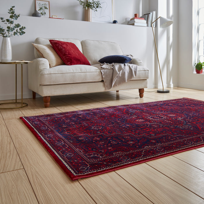 Dubai 62101 Red Rugs