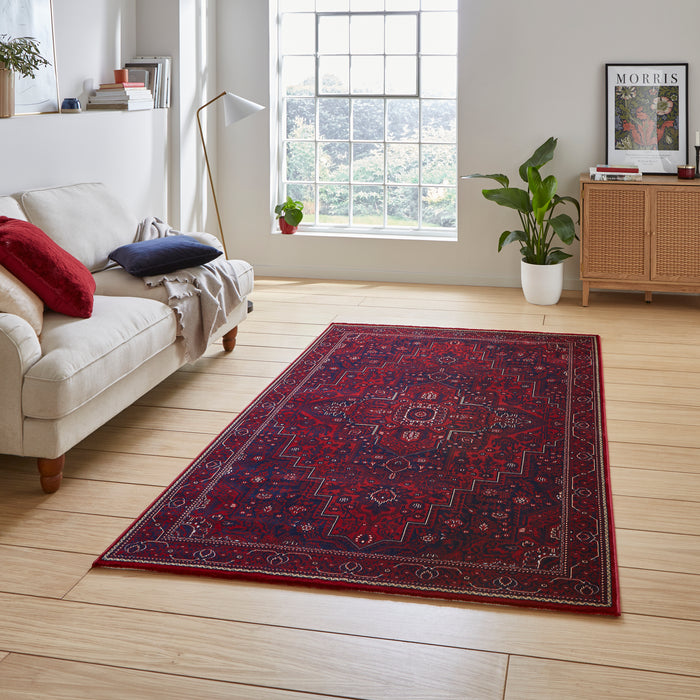 Dubai 62101 Red Rugs