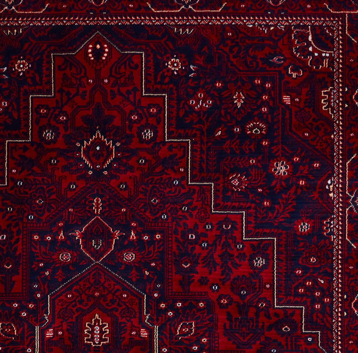 Dubai 62101 Red Rugs