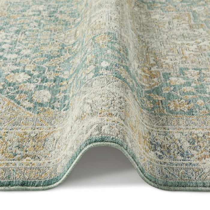 Elegant Heirlooms ELH01 Traditional Persian Rugs by Nourison in Ivory Green