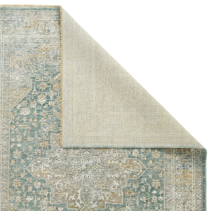 Elegant Heirlooms ELH01 Traditional Persian Rugs by Nourison in Ivory Green