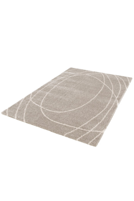 Halo Squiggle Natural Rugs