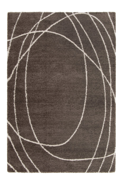 Halo Squiggle Taupe Rugs