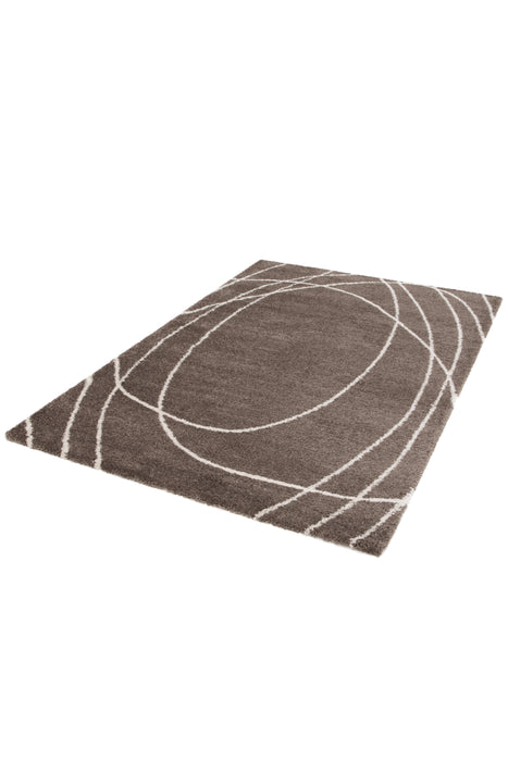 Halo Squiggle Taupe Rugs