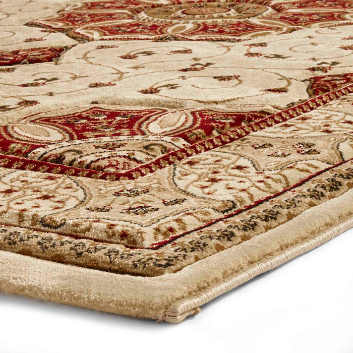 Heritage 4400 Cream/Red Rugs