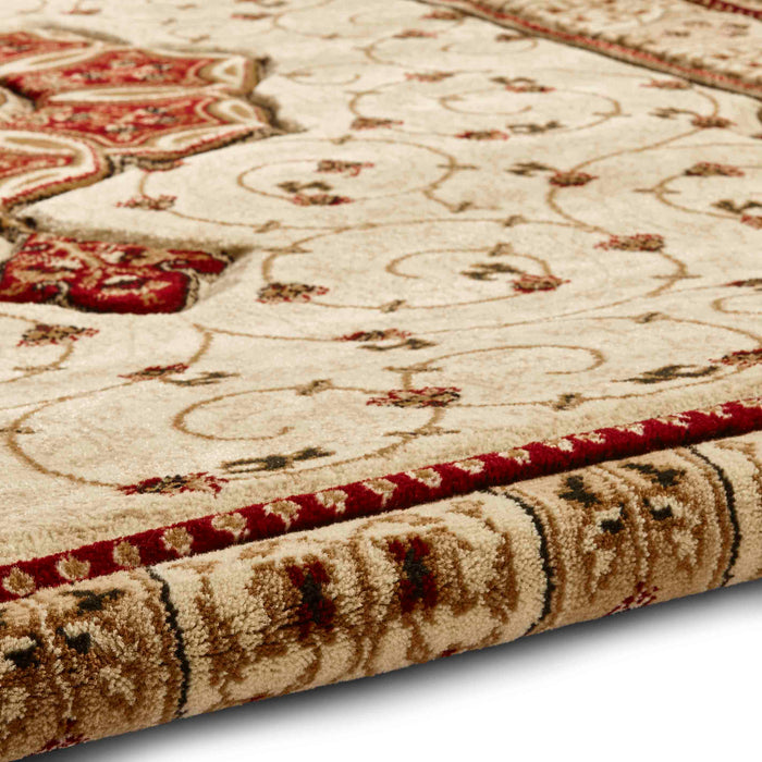 Heritage 4400 Cream/Red Rugs