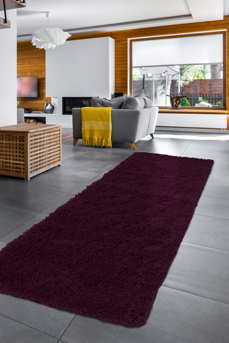 Jazz Shaggy Plum Rugs