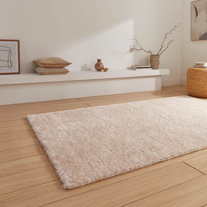 Lux Shaggy Cream Rugs